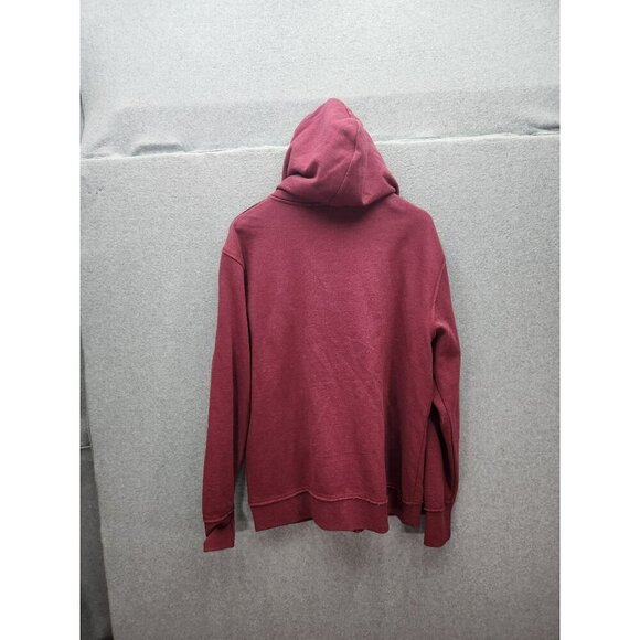 Bubba Gump Shrimp Co. Burgundy Hooded Cardigan Sweater Jacket XXL Cotton mix - Picture 4 of 5